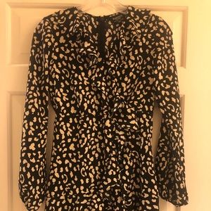 Girl’s Bardot Junior Leopard Dress